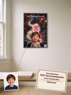 Das Farbgespenst — Dein personalisierbares Hörspiel — persönliches PDF-Geschenkposter zum Ausdrucken inklusive