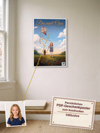 Du und Opa — Dein personalisierbares Hörspiel — persönliches PDF-Geschenkposter zum Ausdrucken inklusive