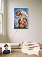 Frau Holle — Dein personalisierbares Hörspiel — persönliches PDF-Geschenkposter zum Ausdrucken inklusive