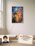 Hänsel und Gretel — Dein personalisierbares Hörspiel — persönliches PDF-Geschenkposter zum Ausdrucken inklusive