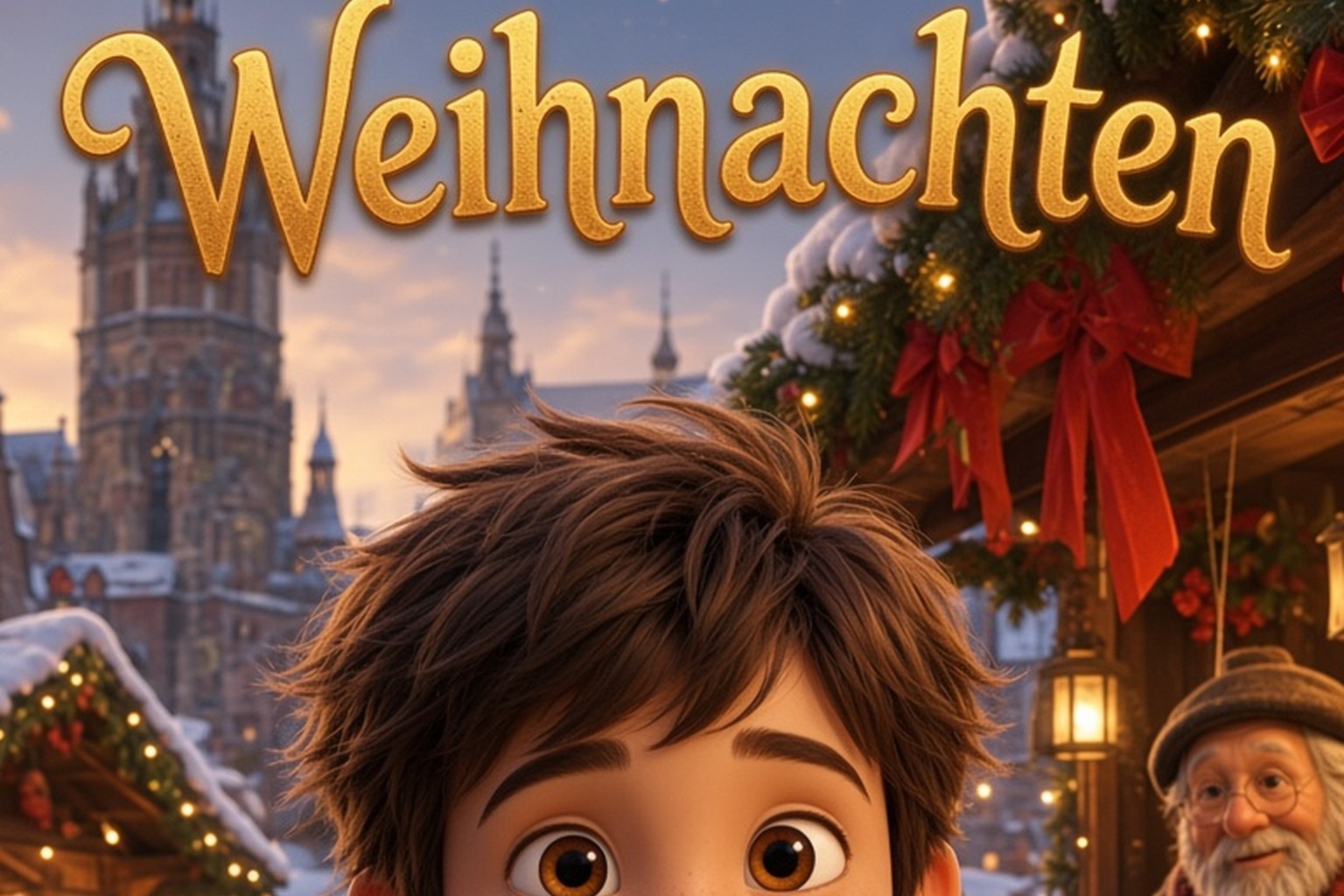 Weihnachten: Kind in der Szene, aus dem Produktcover